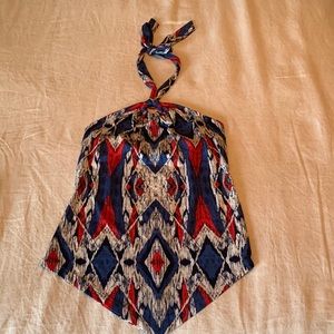 INC International Concepts xs halter built in shelf bra